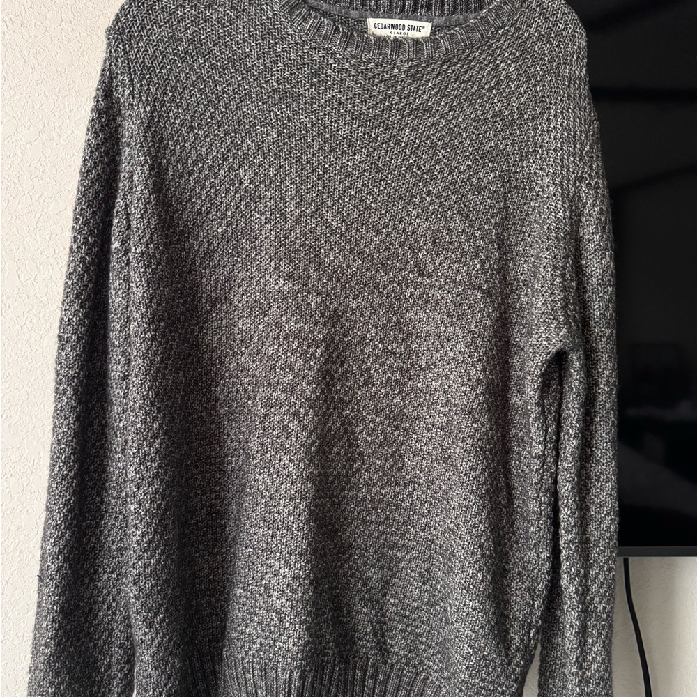 Oversized Gray Sweater